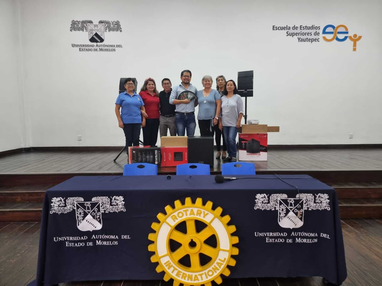 Obra de servicio Rotary Yautepec