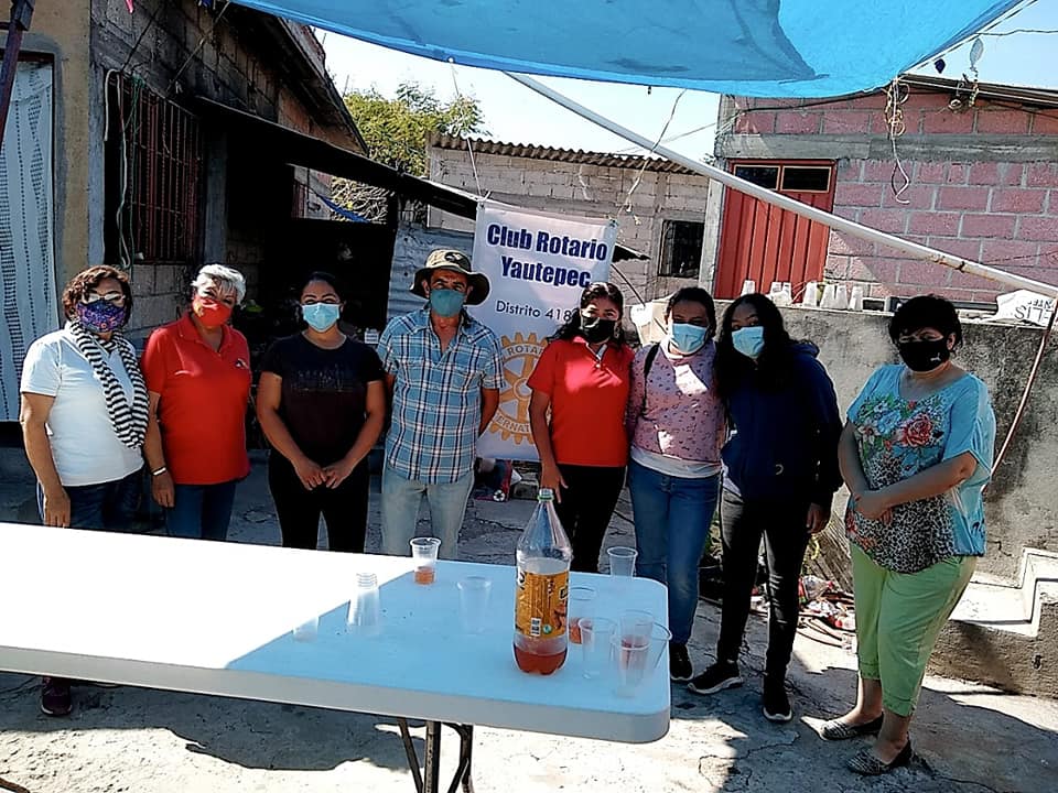 Obra de servicio Rotary Yautepec