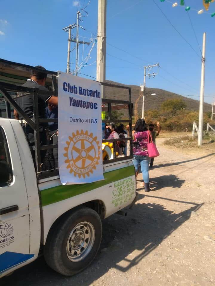 Obra de servicio Rotary Yautepec